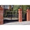 Z-Lite Beacon 3 Light Outdoor Pier Mounted Fixture, Oil Rubbed Bronze & Clear Beveled 568PHXLR-533PM-ORB - alternate 6